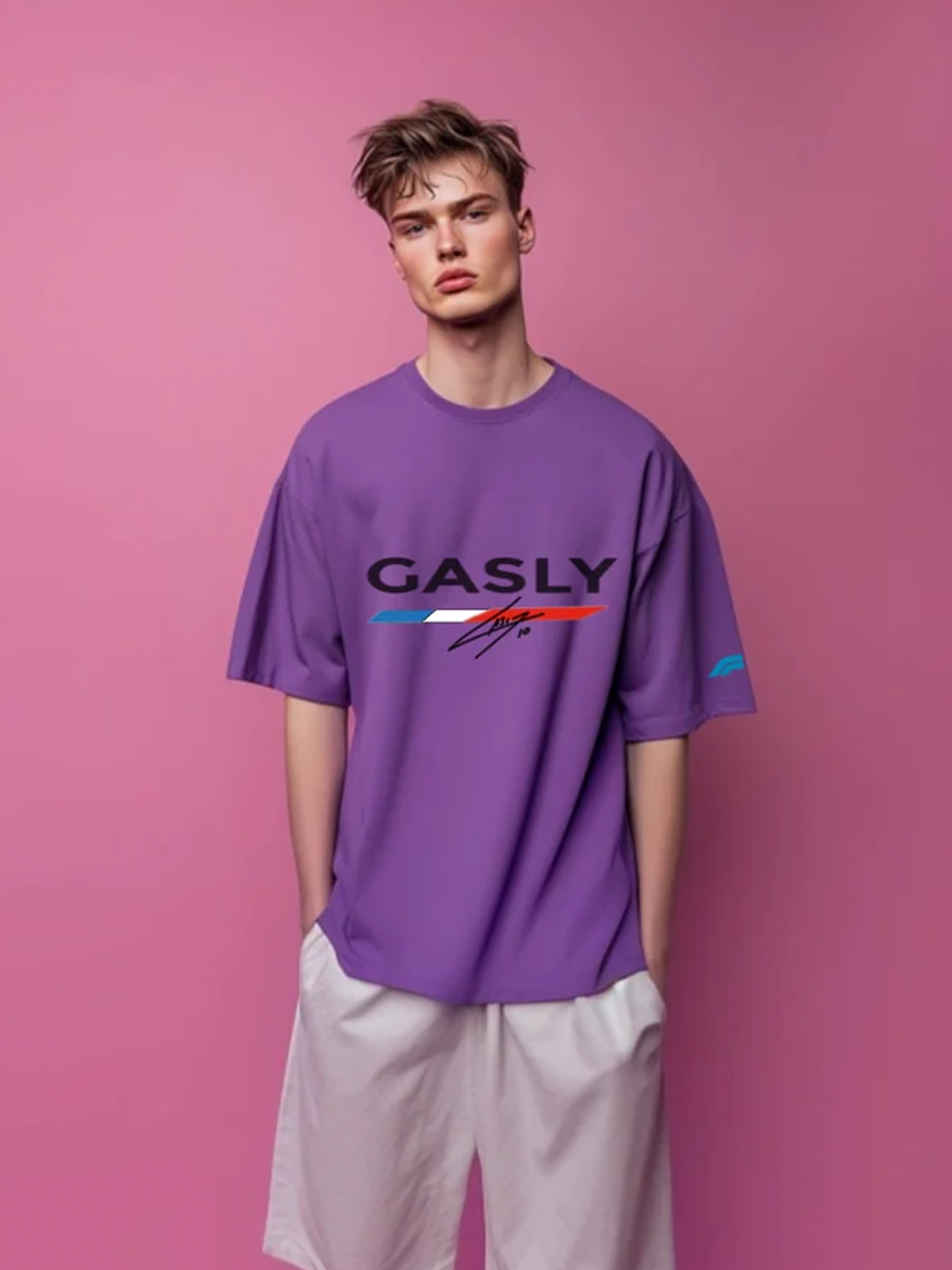 Alpine X Gasly Purple Oversize T-shirt