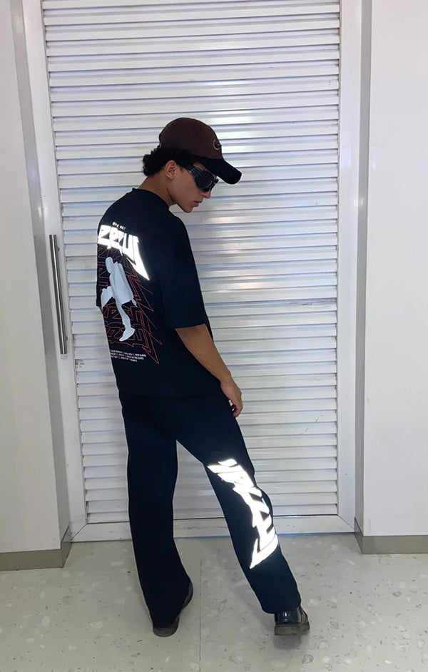 Yeezus Merch – Kanye West Clothing Co-ords Set (T-Shirt & Baggy Pants)